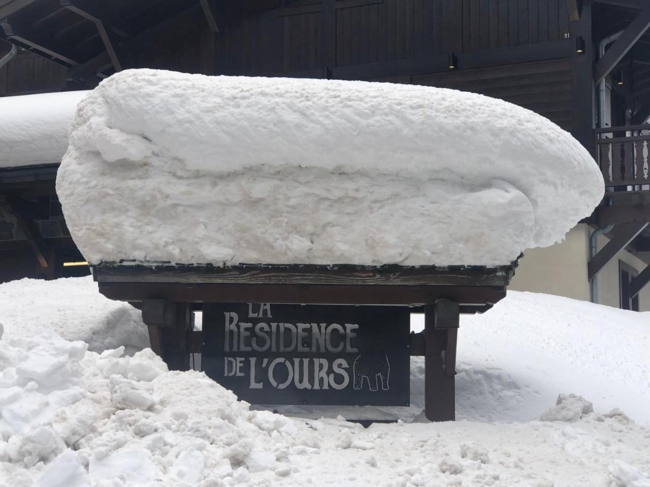 La Residence De L'Ours Megève Exterior foto